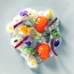 “Esqueixada” de bacalao del restaurante Bravo- Cocina de Barcelona